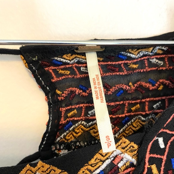 Free People Dance Magic Tunic in Black - Picture 5 of 9